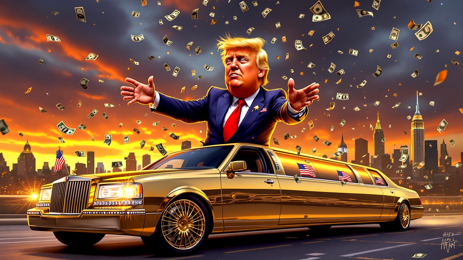 Limo caricature